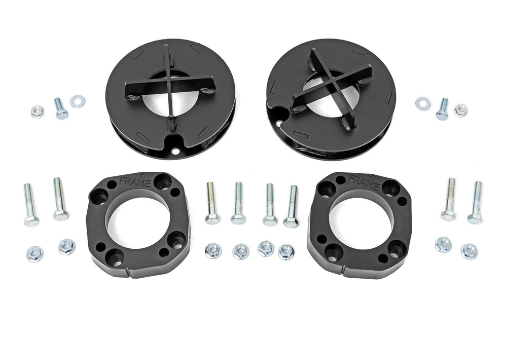Rough Country - 1.75 Inch Leveling Kit w/ Rear Spacer - Toyota Tundra 2WD/4WD (2022-2025)