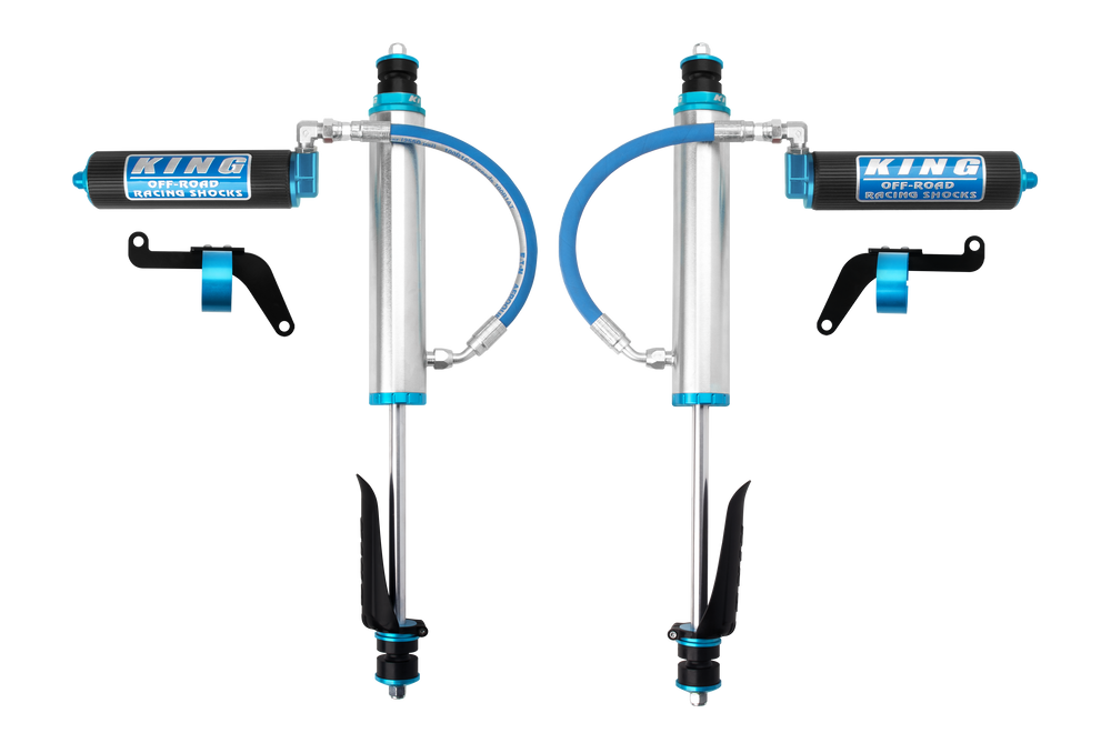 King Shocks - FRONT 2.5 DIA. SHOCK, REMOTE 2.5 W/FIN RES FOR 3-5