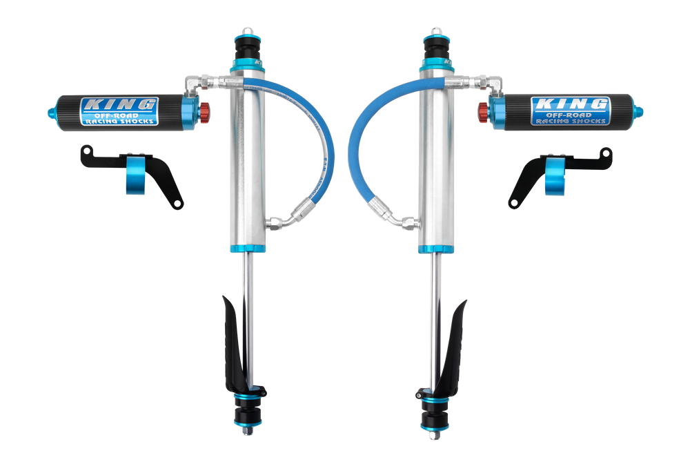 King Shocks - FRONT 2.5 DIA. SHOCK, REMOTE 2.5 W/FIN RES FOR 3-5