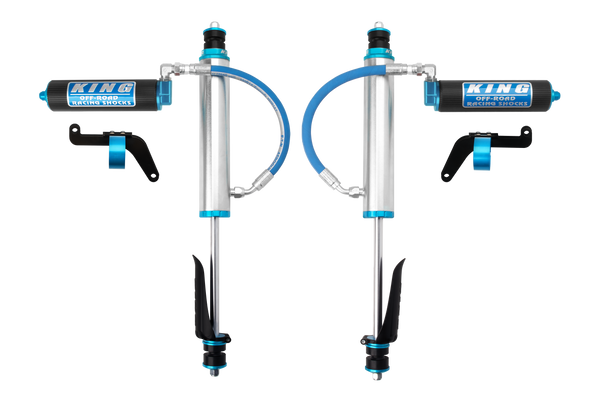 King Shocks - FRONT 2.5 DIA. SHOCK, REMOTE 2.5 W/FIN RES FOR 6" LIFTS - 25001-189