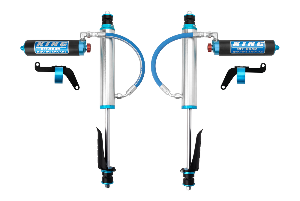 King Shocks - FRONT 2.5 DIA. SHOCK, REMOTE 2.5 W/FIN RES FOR 6