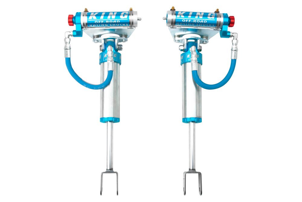 King Shocks - FRONT 2.5 DIA. REMOTE RESERVOIR SHOCK W/ ADJUSTER, (USE W/ STOCK SUSPENSION, 1.5