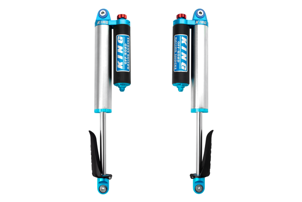 King Shocks - REAR 2.5 DIA.PIGGYBACK RESERVOIR SHOCK FOR 0-2.0" LIFTS W/ ADJUSTER - 25001-374A
