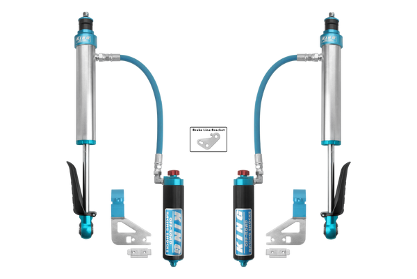 King Shocks - REAR, 2.5 DIA. REMOTE RESERVOIR SHOCK W/ ADJUSTER - 25001-397A