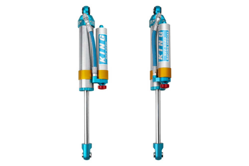 King Shocks - REAR 2.5 DIA. PIGGY HOSE RESERVOIR SHOCK W/ ADJUSTER - 25001-398A