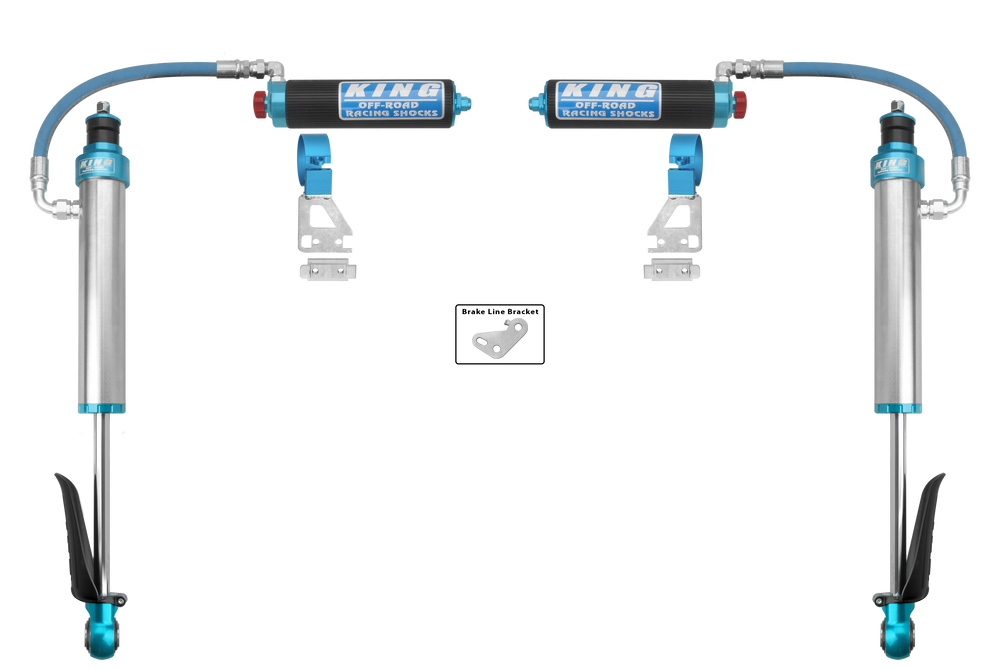 King Shocks - REAR, 2.5 DIA. REMOTE RESERVOIR SHOCK W/ ADJUSTER (RECOMMENDED SWAY BAR LINK KIT (20001-292)) - 25001-409A