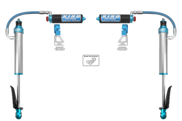 King Shocks - REAR, 2.5 DIA. REMOTE RESERVOIR SHOCK W/ ADJUSTER (RECOMMENDED SWAY BAR LINK KIT (20001-292)) - 25001-409A