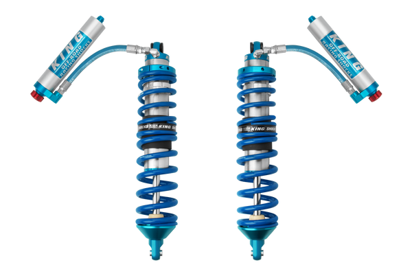 King Shocks - REAR 2.5 HOSE REMOTE COILOVER W/ADJUSTER - 25001-411A