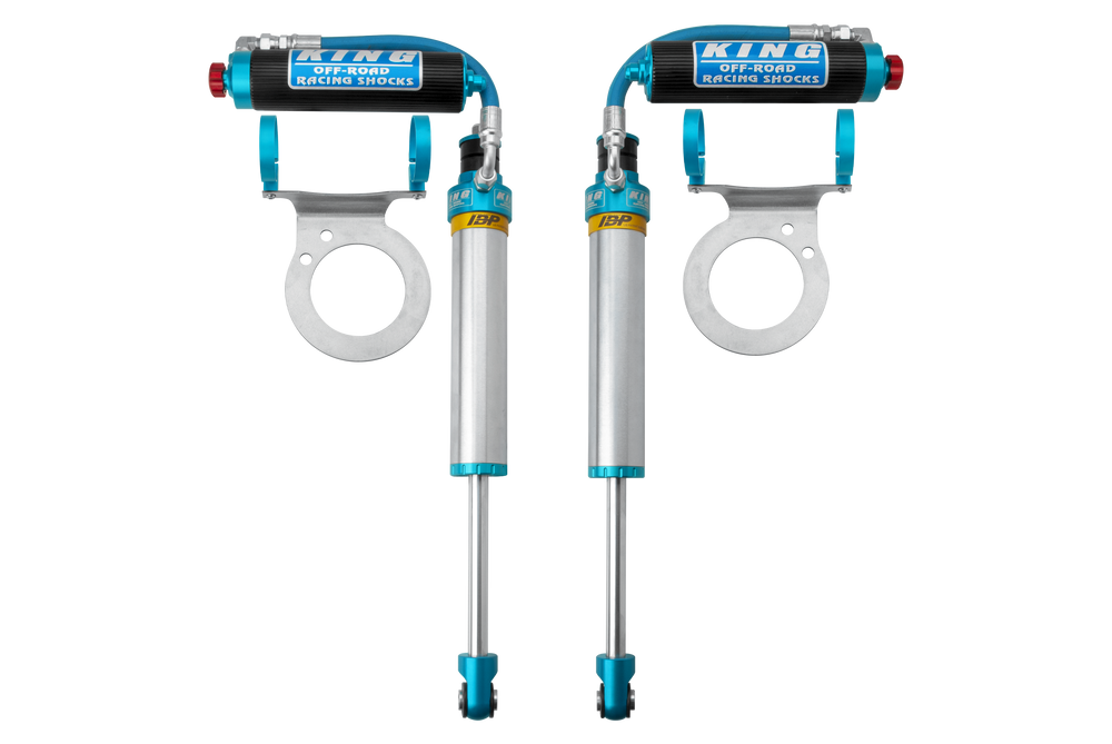 King Shocks - FRONT 2.5 DIA. PIGGY HOSE SHOCK W/ ADJUSTER W/ IBP, USED WITH LEVELING KITS - 25700-412A