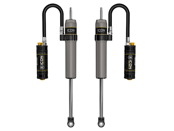 ICON 1991-2007 Toyota Land Cruiser 80/100 Series, 4-6” Lift, Rear, V.S. 2.5 Aluminum Series Shock Absorbers, Remote Reservoir w/ CDCV, Pair