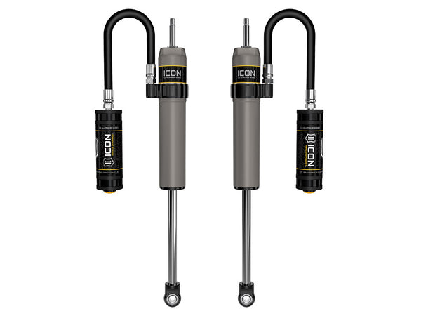 ICON 2005-2025 Ford Super Duty 4WD, 0-2.5” Lift, Front, V.S. 2.5 Aluminum Series Shock Absorbers, Remote Reservoir, Pair