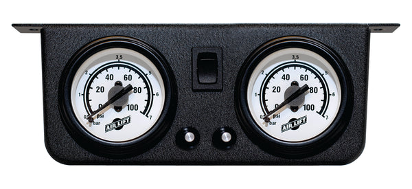 Air Lift - Dual Gauge Panel Assembly - 26159