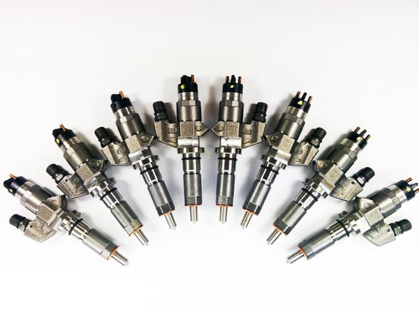 DDP 01-04 Chevrolet Duramax 6.6L LB7 Brand New Injector Set - 100hp (60% Over)