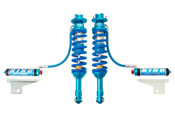King Shocks - FRONT 3.0 DIA. REMOTE RESERVOIR COIL-OVER W/ADJUSTER W/STANDARD FIN RESERVOIR - 30001-407F