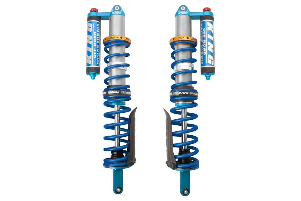 King Shocks - REAR 3.0 INTERNAL BYPASS PIGGYBACK COILOVER W/FINNED RESERVOIR W/ADJUSTER - 33700-325A