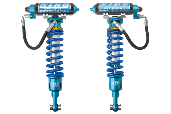 King Shocks - FRONT 3.0 DIA. REMOTE RESERVOIR COIL-OVER W/ADJUSTER W/PERFORMANCE FIN RESERVOIR AND INTERNAL BYPASS - 33700-391A