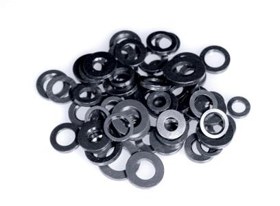ARP M10 ID .750 OD chamfer black washers