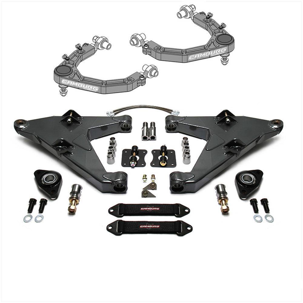 Camburg Engineering 2WD/4WD 2007-2021 Toyota Tundra Gray KINETIK Series Long Travel Kit CAM-310018-K-GRY