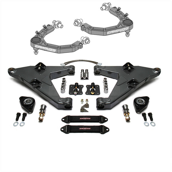 Camburg Engineering 2WD/4WD 2007-2021 Toyota Tundra Gray KINETIK Series Long Travel Kit CAM-310018-K-GRY