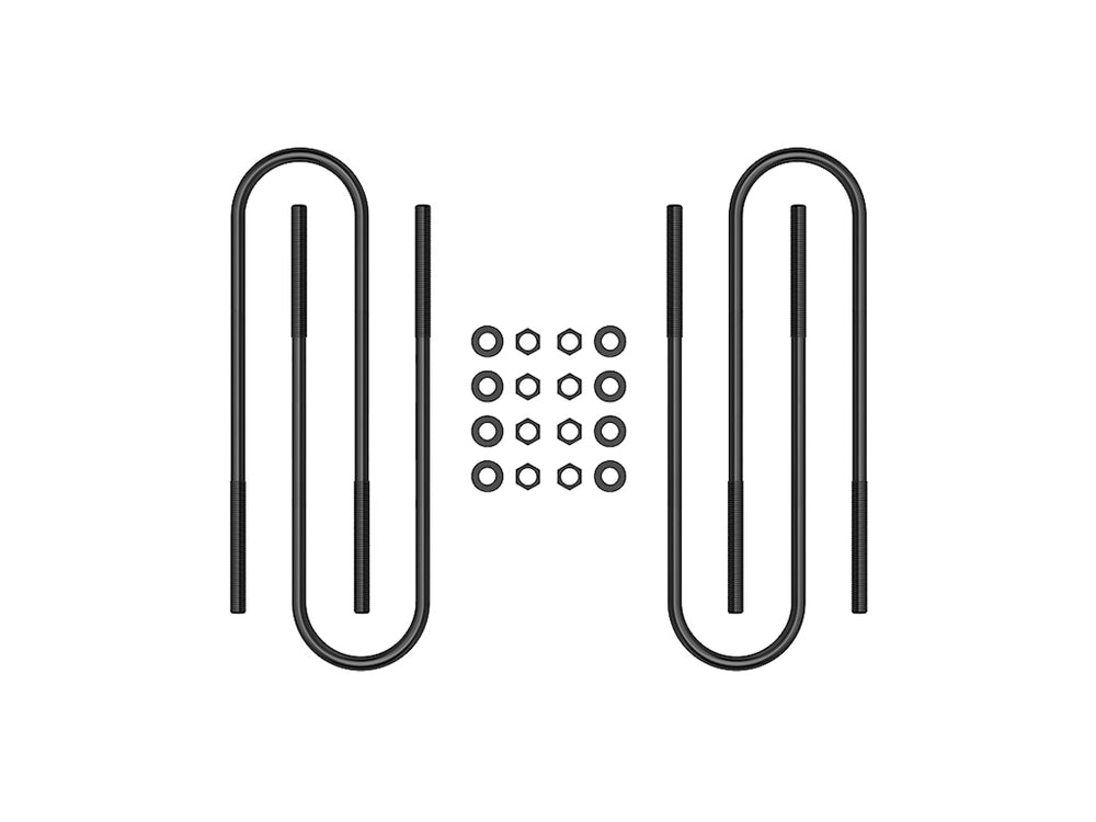 ICON 2000-04 Ford F250/F350 SD, Front Semi-Round U-Bolt Kit