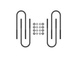ICON Vehicle Dynamics 37003 - Leaf Spring Axle U-Bolt Kit