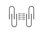 ICON Vehicle Dynamics 37004 - Leaf Spring Axle U-Bolt Kit
