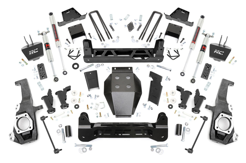 Rough Country - 7 Inch Lift Kit - Torsion Drop - M1 - Chevy/GMC 2500HD/3500HD (20-25)