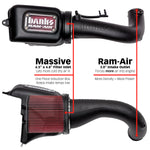 Banks Power 41844 - Engine Cold Air Intake Performance Kit