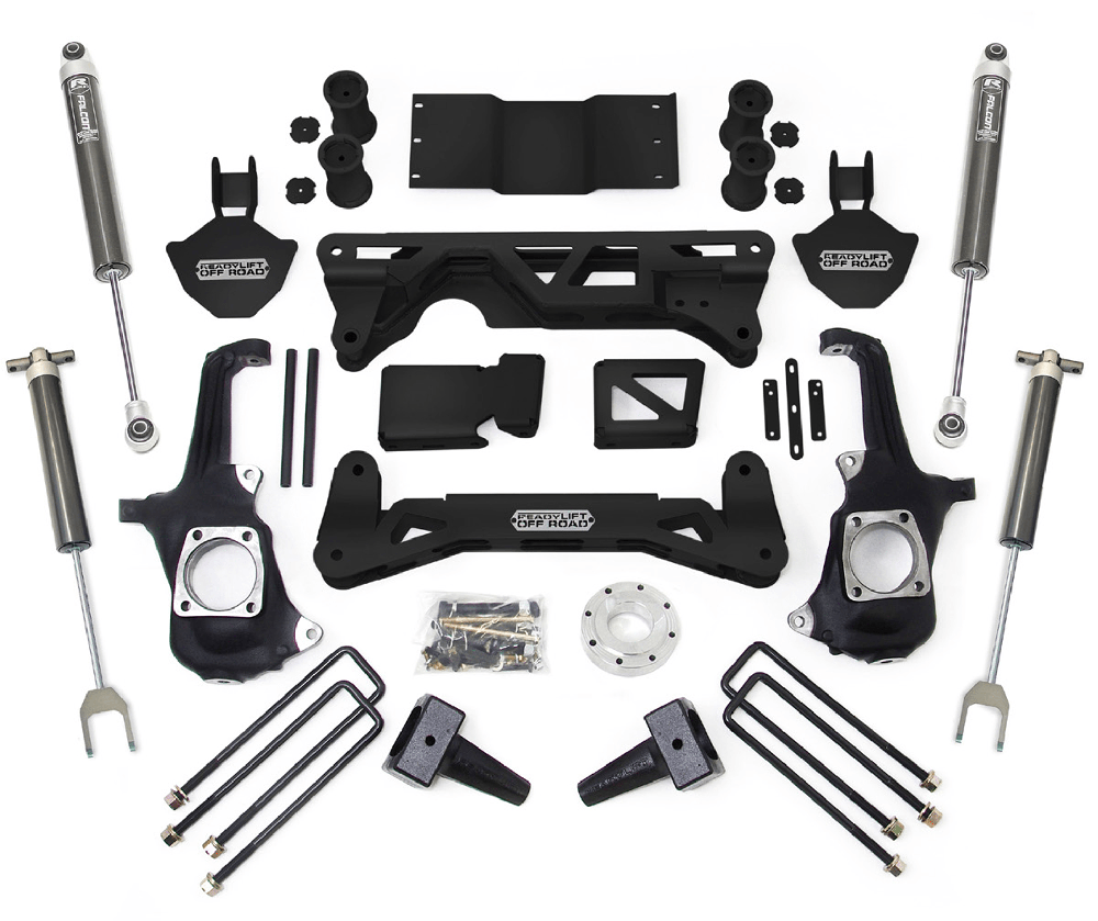 ReadyLift - 5-6'' Lift Kit - GM Silverado / Sierra 2500HD/3500HD W/ Falcon Shocks 2011-2019 - 44-30520