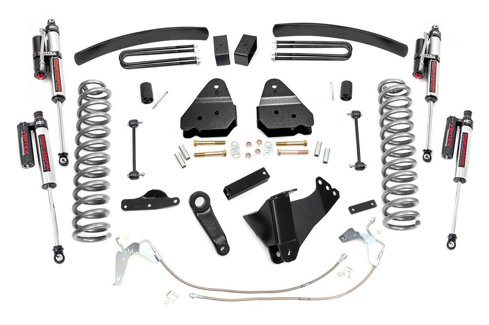 Rough Country - 4.5 Inch Lift Kit - W/O Overloads - Vertex - Ford F-250/F-350 Super Duty (08-10)