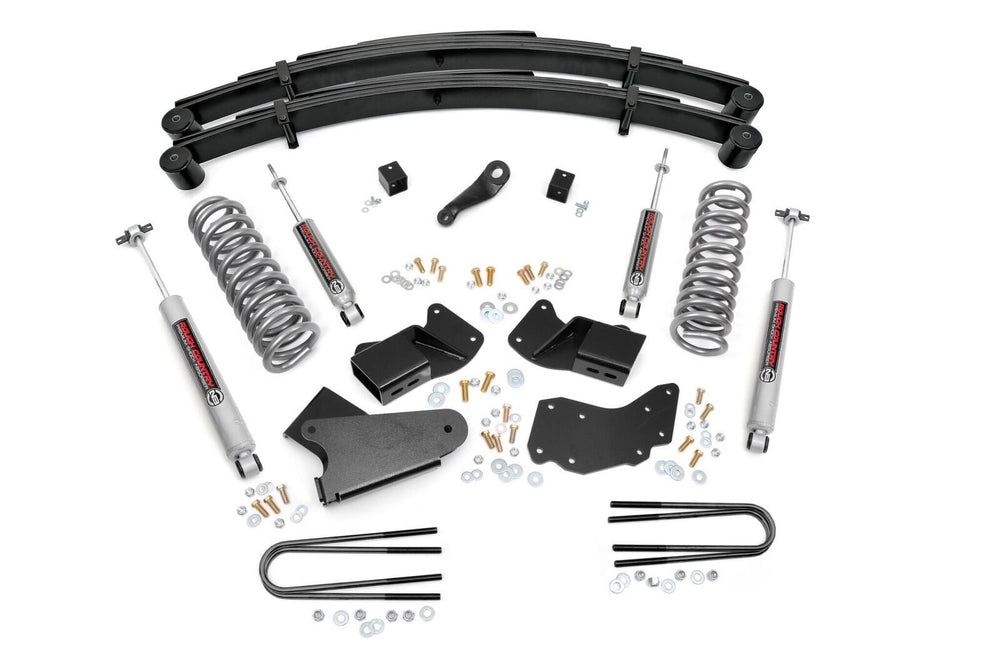 Rough Country - 4 Inch Lift Kit - Rear Springs - Ford Bronco II 4WD (1984-1990)