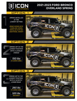 ICON Vehicle Dynamics K40006TDX - Suspension Lift Kit