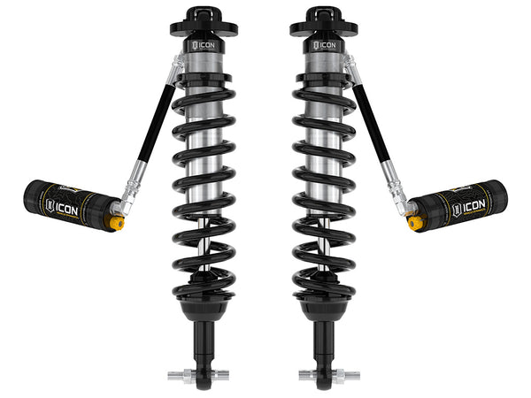 ICON 2021-2023 Ford Bronco, Front, 1.5-4” Lift, V.S. 2.5 Series Coilover Kit, Remote Reservoir w/ CDCV
