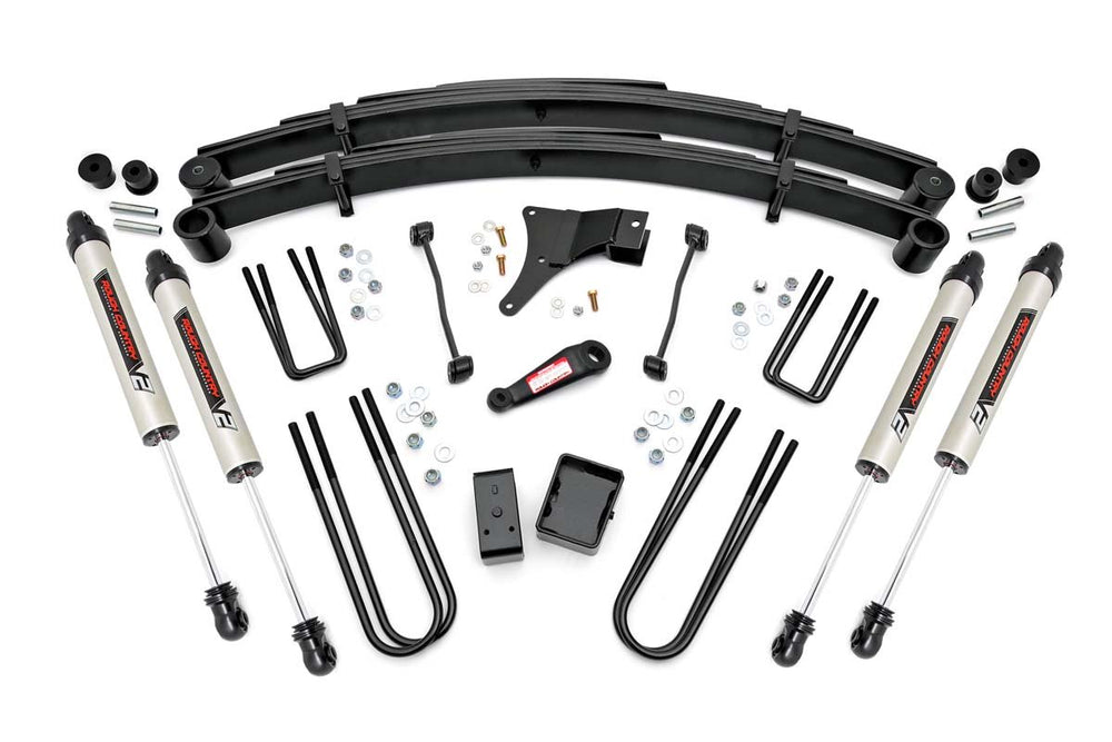 Rough Country - 6 Inch Lift Kit - Rear Blocks - V2 - Ford F-250/F-350 Super Duty 4WD (1999)