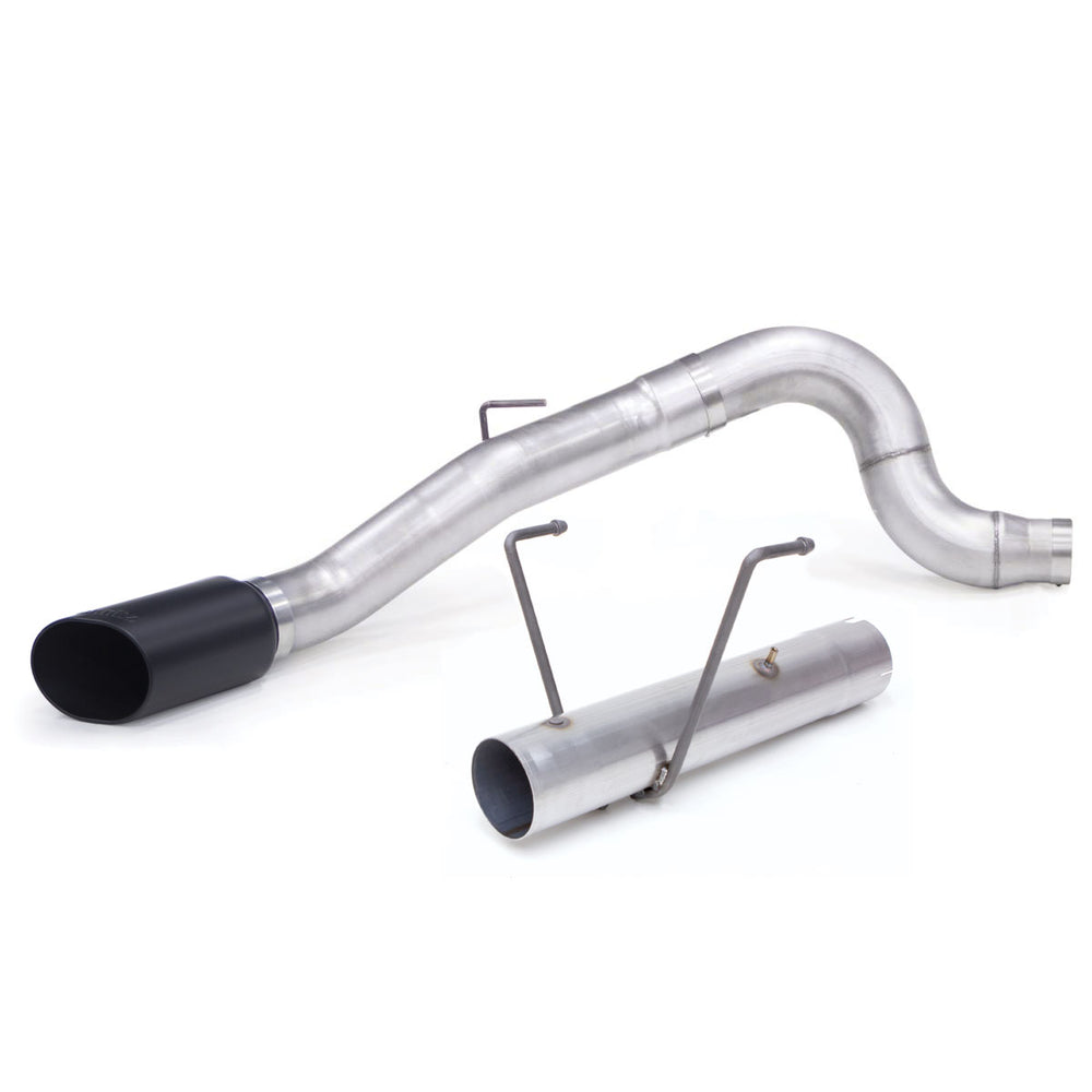 Monster Exhaust System, 5-inch Single Exit, Black SideKick Tip