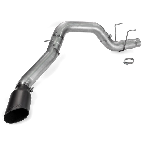 Monster Exhaust System 5-inch 409SS Single Exit, Black SideKick Tip