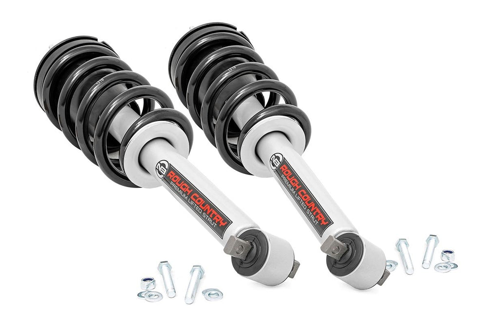 Rough Country - Loaded Strut Pair - 5 Inch - Chevy/GMC 1500 2WD/4WD (14-18 & Classic)