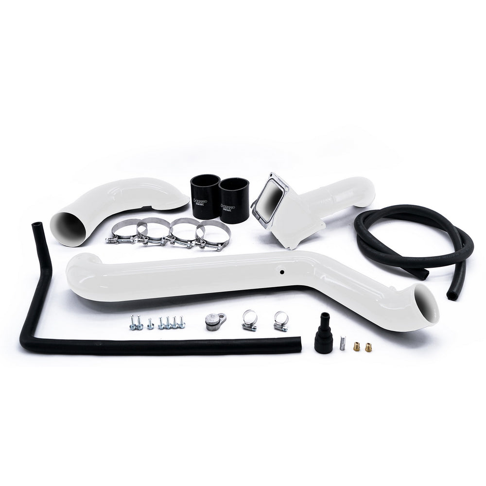2011-2016 Chevrolet / GMC Max Flow Bridge/ Cold Side Tube/ Turbo Inlet Polar White
