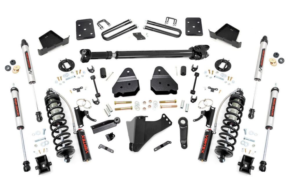 Rough Country - 4.5 Inch Lift Kit - FR D/S - C/O V2 - Ford F-250/F-350 Super Duty (17-22)
