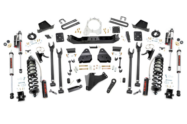 Rough Country - 6 Inch Lift Kit - Diesel - 4-Link - C/O Vertex - Ford F-250/F-350 Super Duty (17-22)