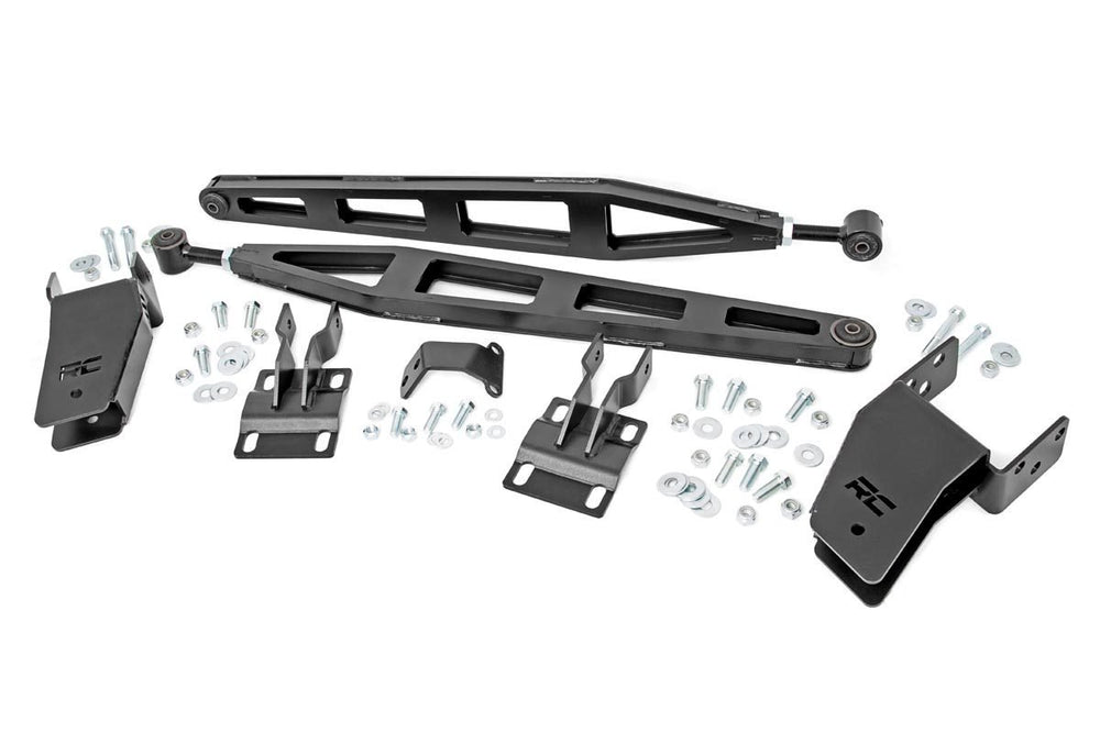 Rough Country - Traction Bar Kit - Inverted U-bolts - 0-6 Inch - Ford F-250 Super Duty (08-16)