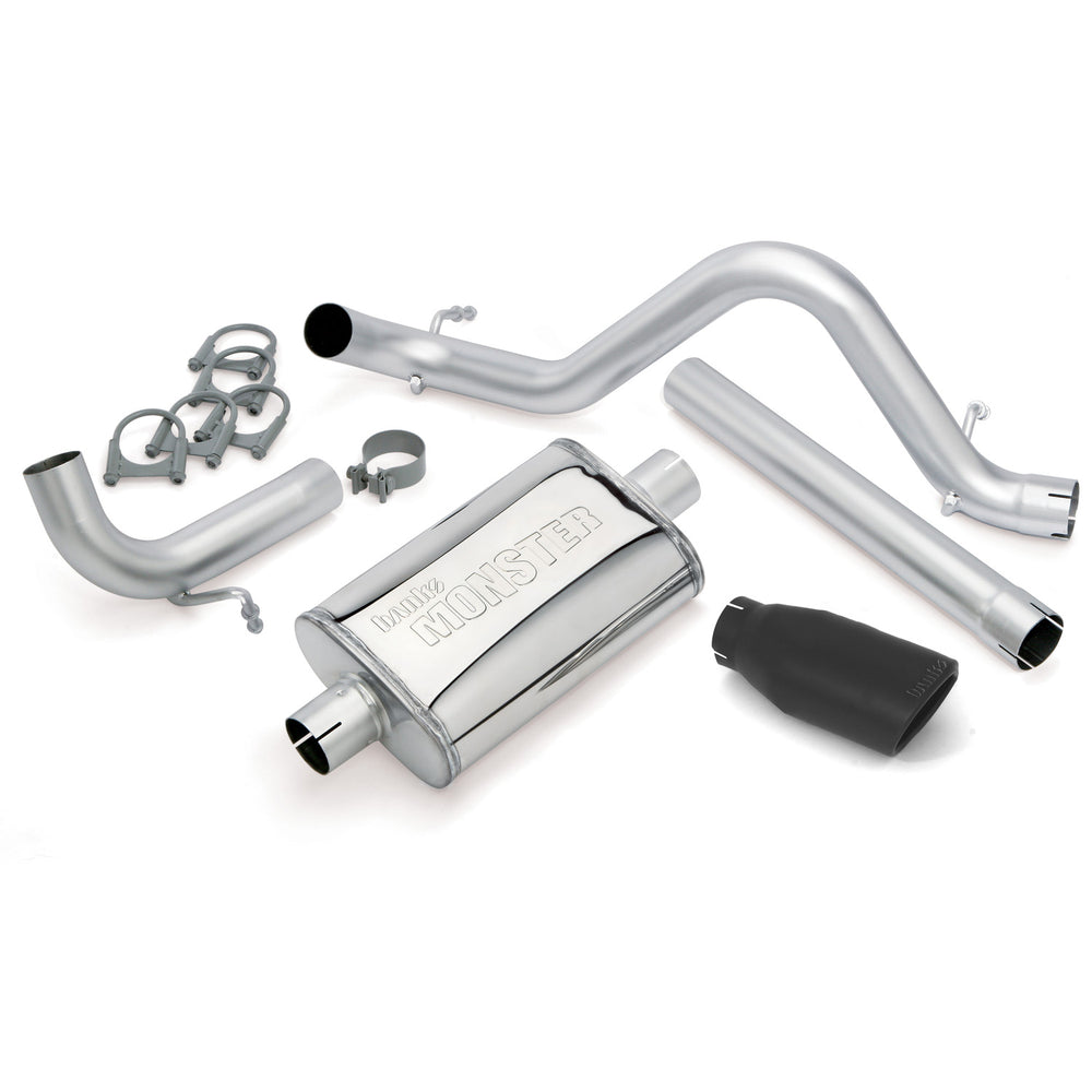 Monster Exhaust System 2012-18 Jeep Wrangler JK and Unlimited 3.6L, 4-door