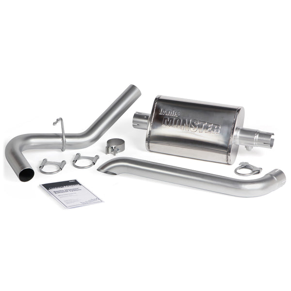 Monster Exhaust System for 1987-2001 Jeep Cherokee 4.0L, XJ