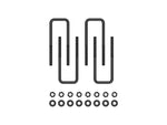 ICON Vehicle Dynamics 52050 - Leaf Spring Axle U-Bolt Kit