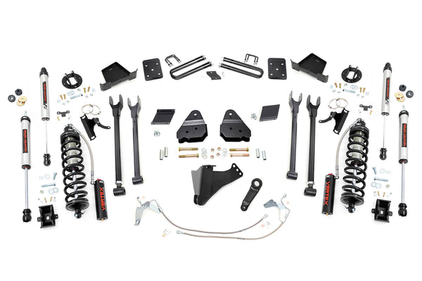 Rough Country - 6 Inch Lift Kit - 4-Link - No OVLD - C/O V2 - Ford F-250 Super Duty (15-16)