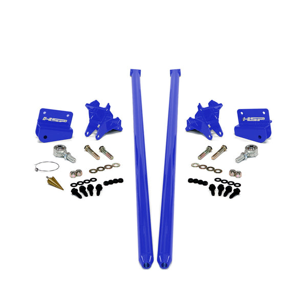 2011-2019 Chevrolet / GMC 58 inch Bolt On Traction Bars 4 inch Axle Diameter Illusion Blueberry