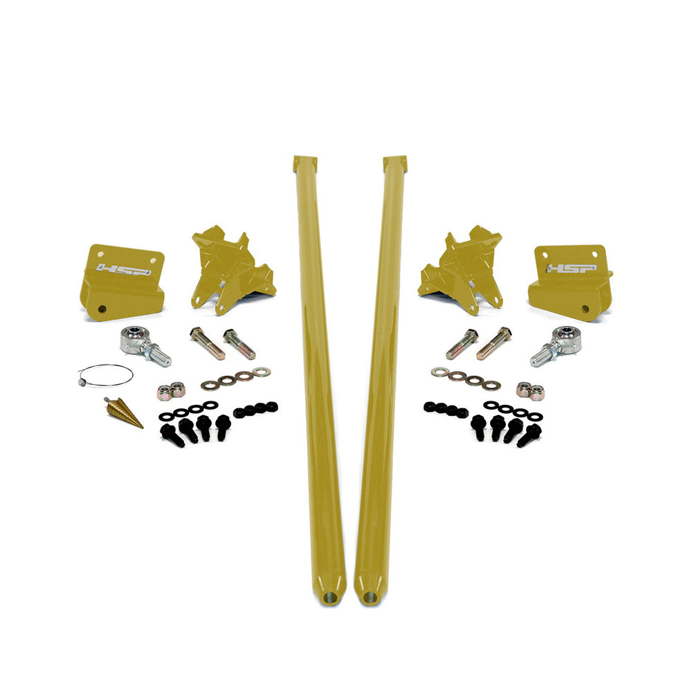 2011-2019 Chevrolet / GMC 58 inch Bolt On Traction Bars 4 inch Axle Diameter Custom Color