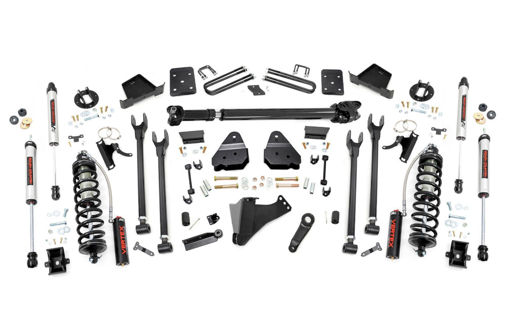 Rough Country - 6 Inch Lift Kit - 4-Link - D/S - C/O V2 - Ford F-250/F-350 Super Duty (17-22)