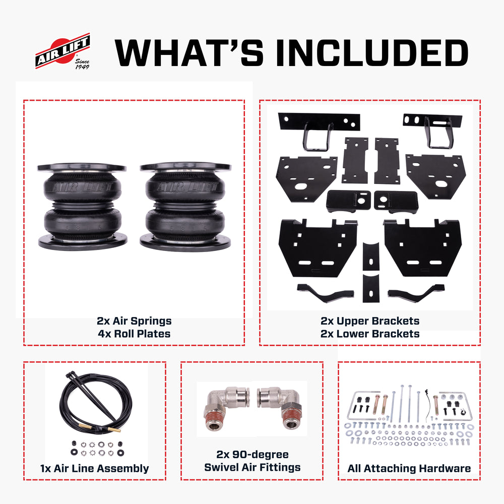 Air Lift - LoadLifter 7500 XL Ultimate air spring kit for the 23-25 Ford F-450 4WD - 57579 - 57579