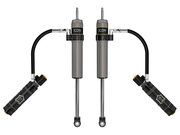 ICON 2024-2025 Toyota Land Cruiser 250 Series/2024-2025 Lexus GX550, 0-3” Lift, Rear, V.S. 2.5 Aluminum Series Shock Absorbers, Remote Reservoir w/ CDEV, Pair
